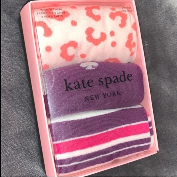 🆕Kate Spade 3 Pack Pattern Sock Bundle - Picture 3 of 6